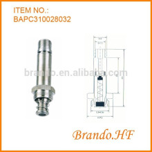 10mm Acero inoxidable Normalmente cerrado Piloto de solenoide neumático